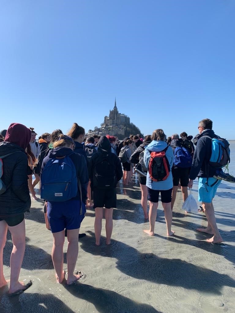 Traversée Mt St Michel 2nde