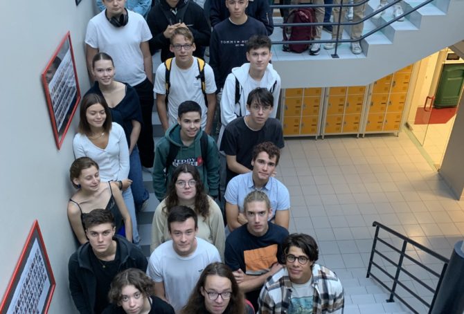 les étudiants de première année PCSI