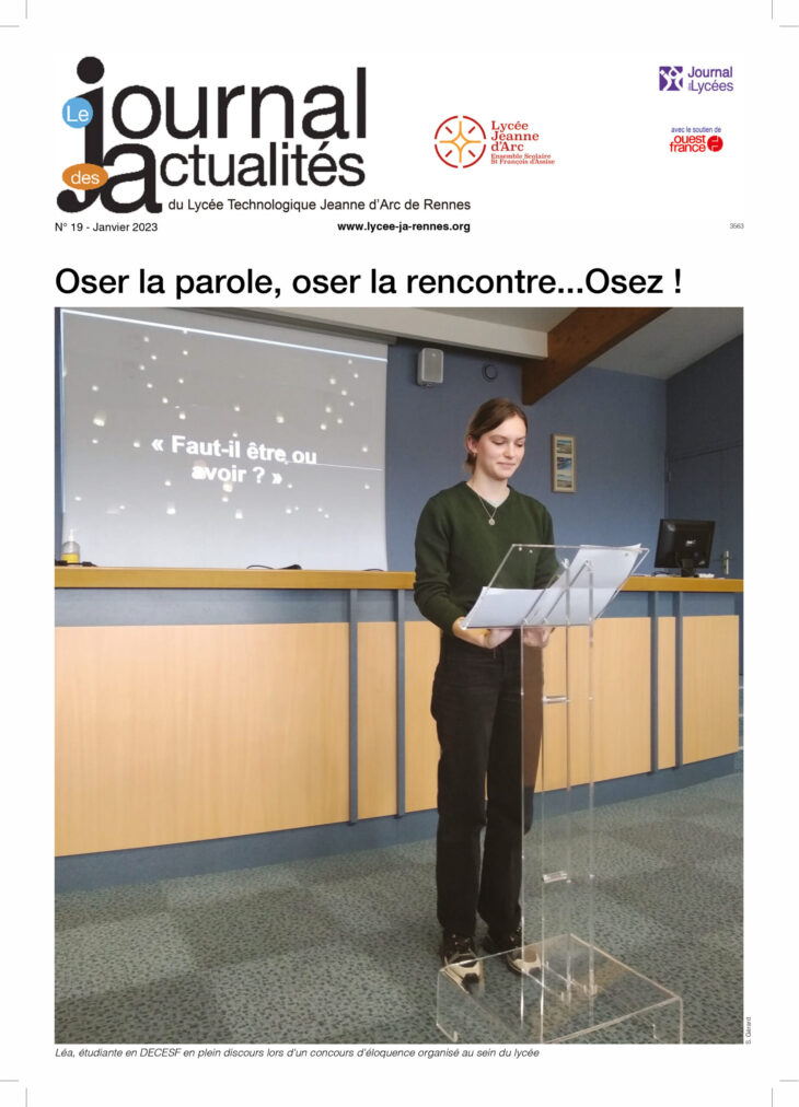 Journal du lycée Janvier 2023