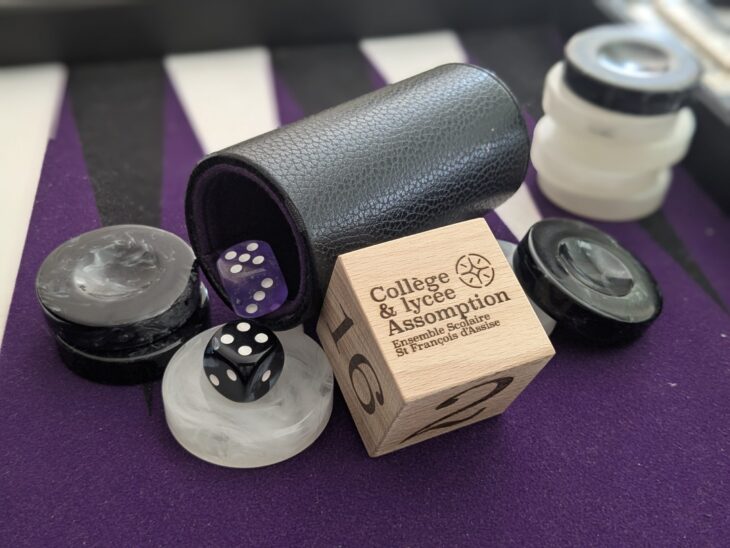 C’est reparti pour une année d’Echecs et Backgammon.